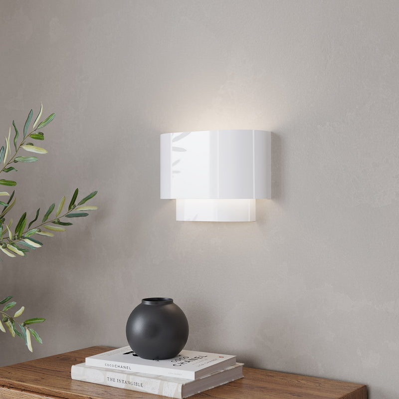 Livex Lighting 50299-03 One Light Wall Sconce, White