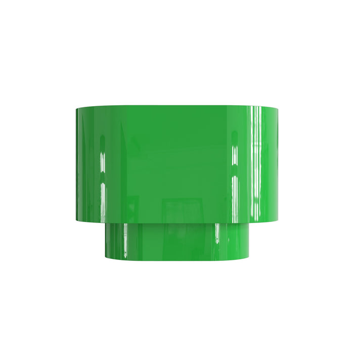 Livex Lighting 50299-78 One Light Wall Sconce, Shiny Apple Green