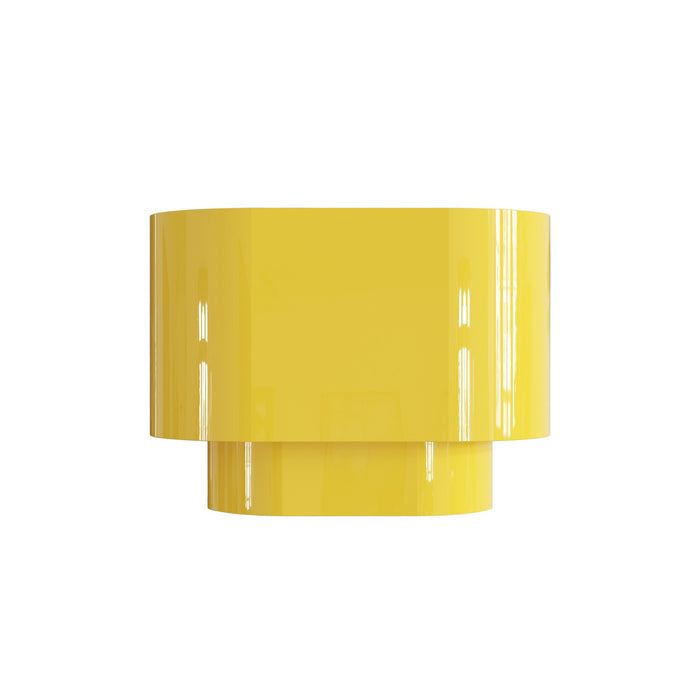 Livex Lighting 50299-82 One Light Wall Sconce, Shiny Yellow