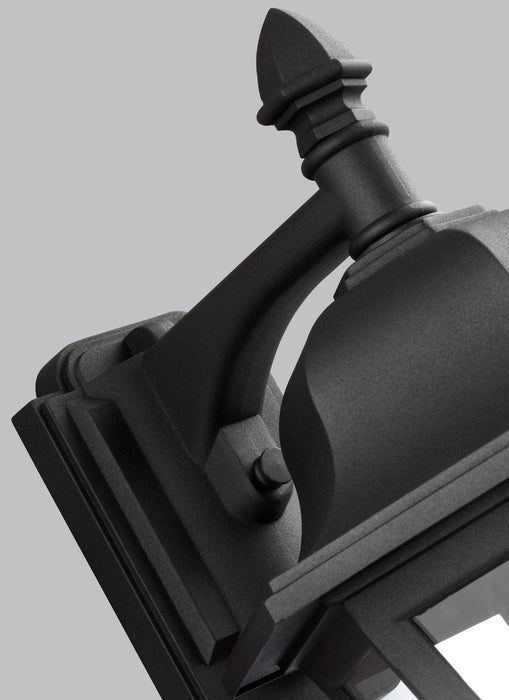 Generation Lighting 8825-12 One Light Outdoor Wall Lantern, Black