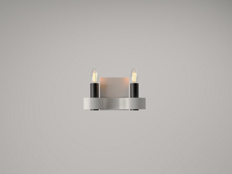 Accord Lighting 4203.47 Two Light Wall Lamp, Organic White