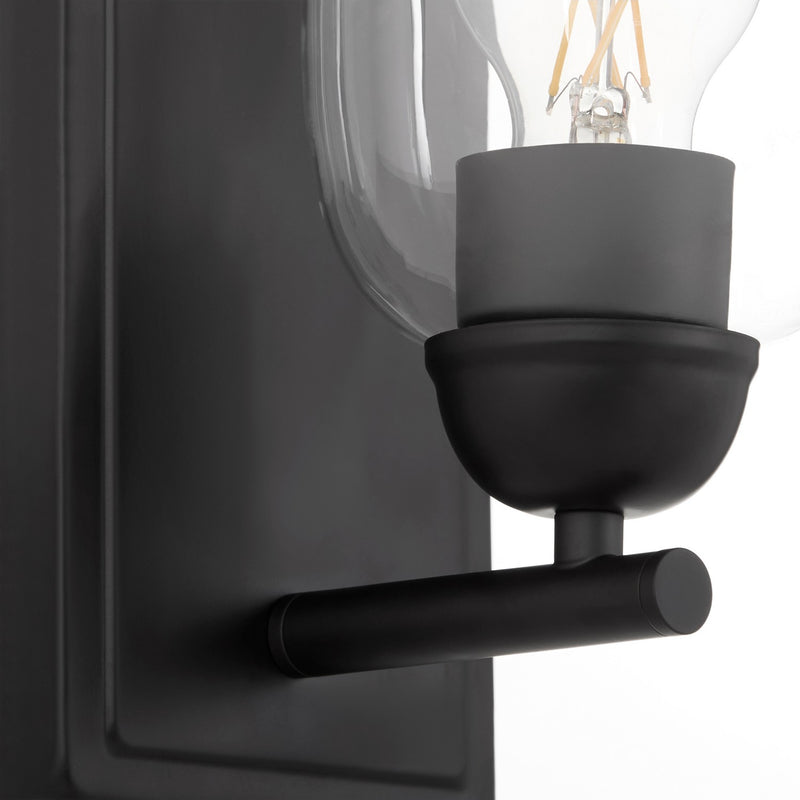Quorum 5112-1-59 One Light Wall Mount, Matte Black