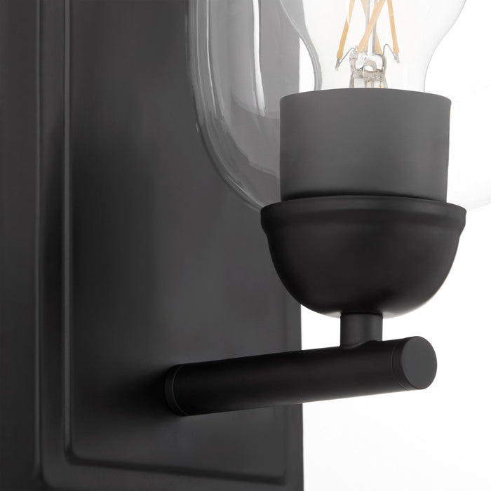 Quorum 5112-1-59 One Light Wall Mount, Matte Black