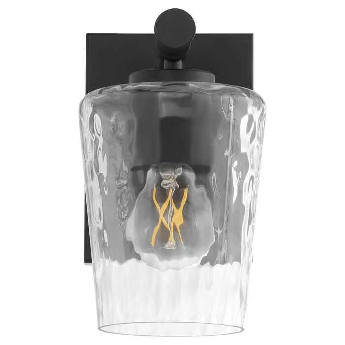 Quorum 5204-1-59 One Light Wall Mount, Matte Black