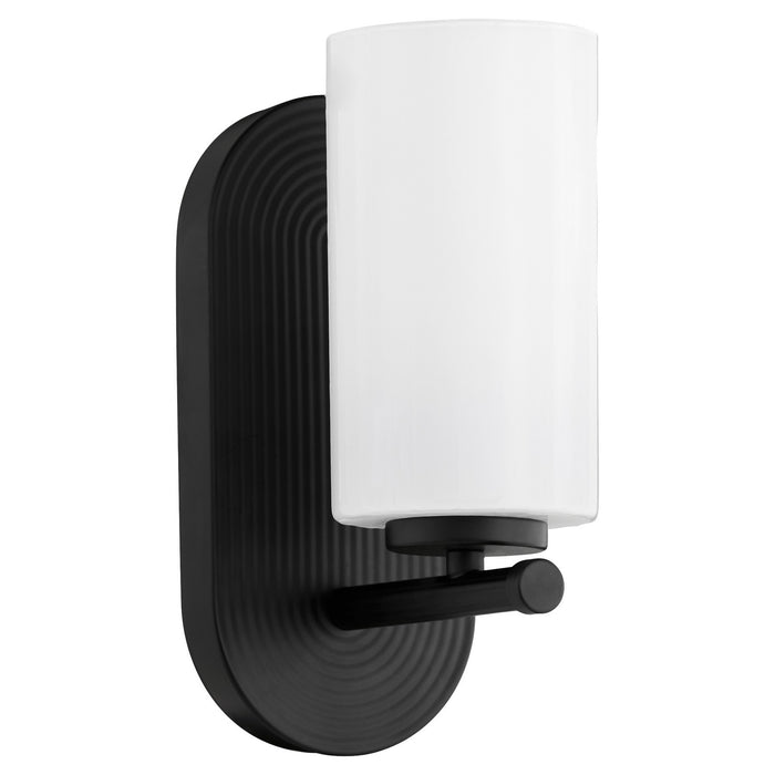 Quorum 5228-1-59 One Light Wall Mount, Matte Black