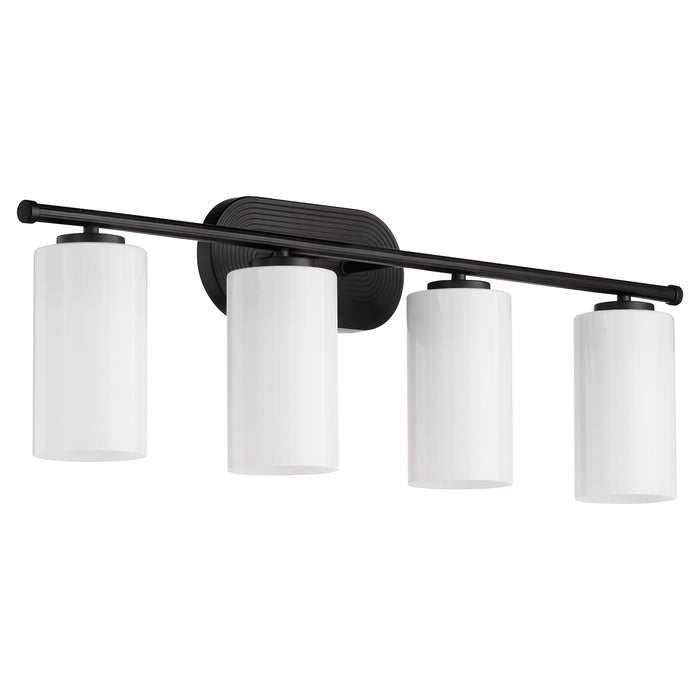 Quorum 5228-4-59 Four Light Vanity, Matte Black