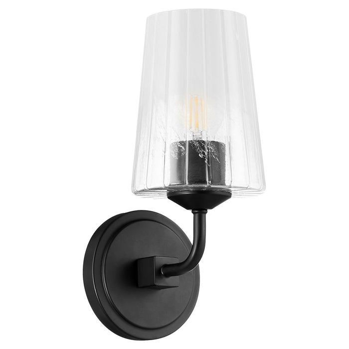 Quorum 5238-1-59 One Light Wall Mount, Matte Black