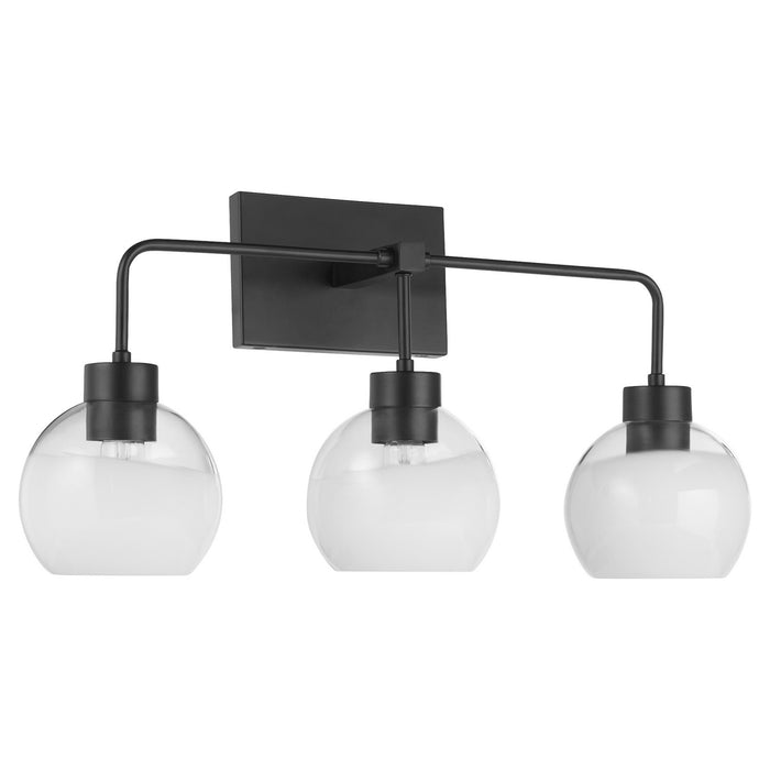 Quorum 532-3-159 Three Light Vanity, Matte Black