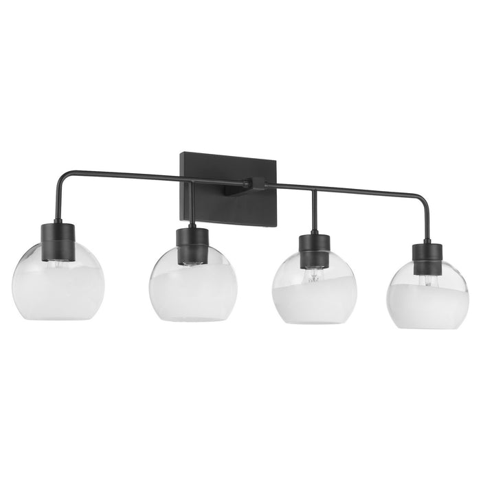 Quorum 532-4-159 Four Light Vanity, Matte Black