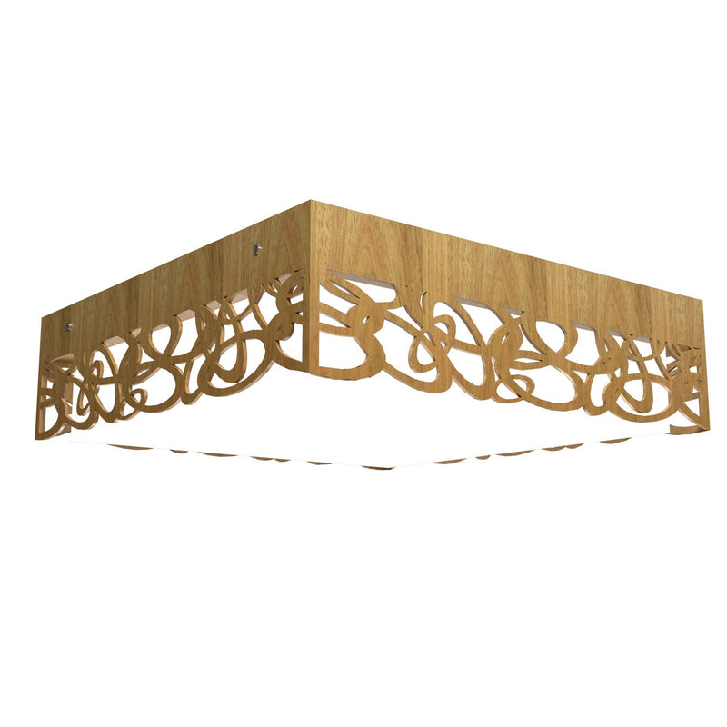 Accord Lighting 5001LED.09 LED Ceiling Mount, Louro Freijo