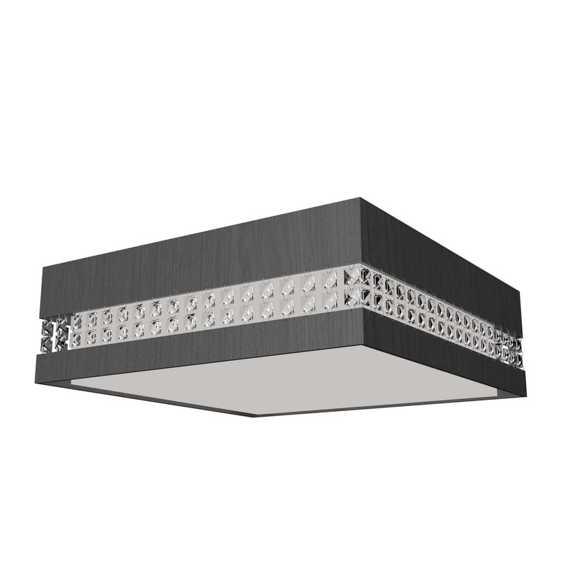Accord Lighting 5027CLED.50 LED Ceiling Mount, Organic Grey