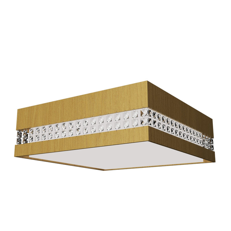 Accord Lighting 5028CLED.49 LED Ceiling Mount, Organic Gold