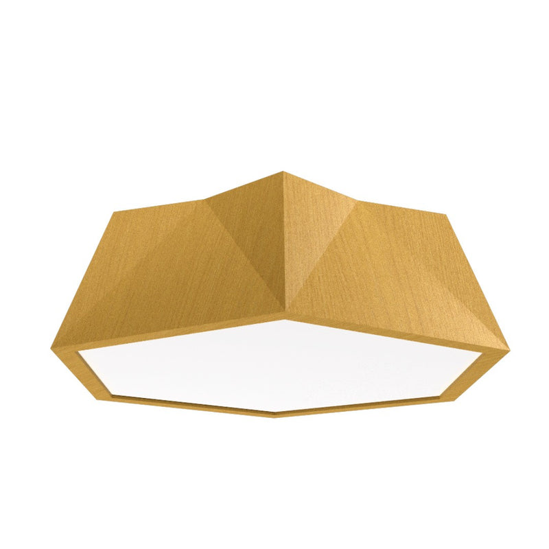 Accord Lighting 5063LED.49 LED Ceiling Mount, Organic Gold