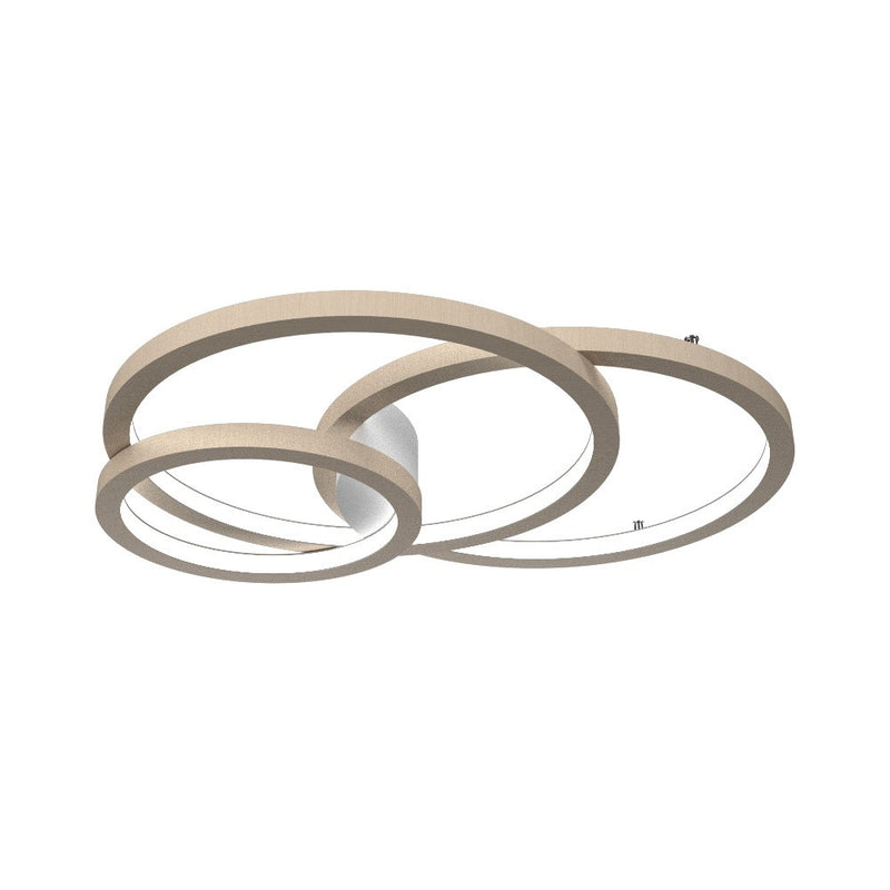 Accord Lighting 5085LED.48 LED Ceiling Mount, Organic Cappuccino