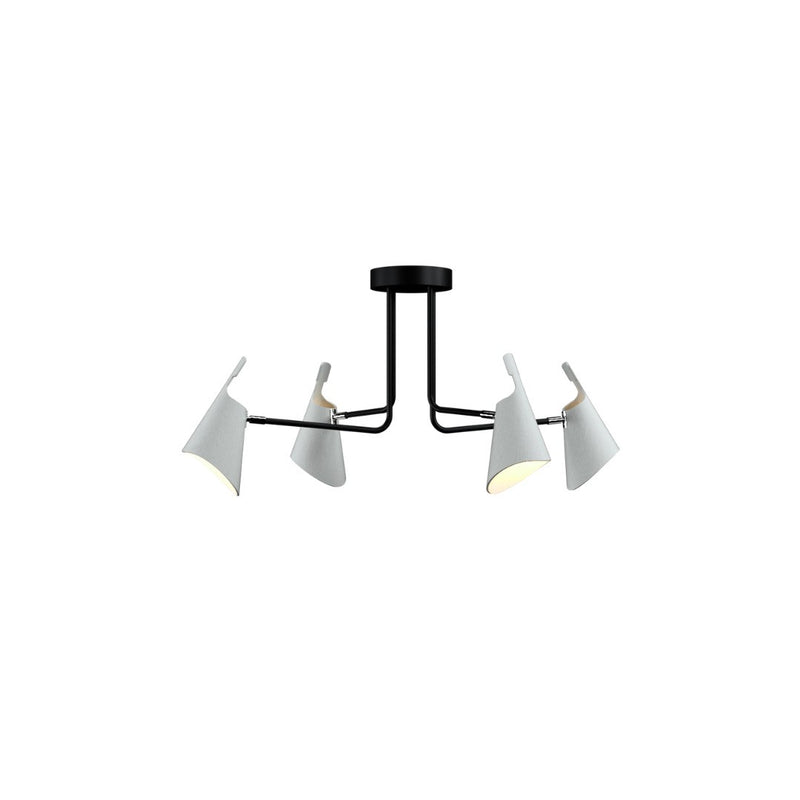 Accord Lighting 5105.47 Four Light Ceiling Mount, Organic White