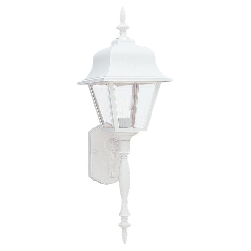 Generation Lighting 8765-15 One Light Outdoor Wall Lantern, White