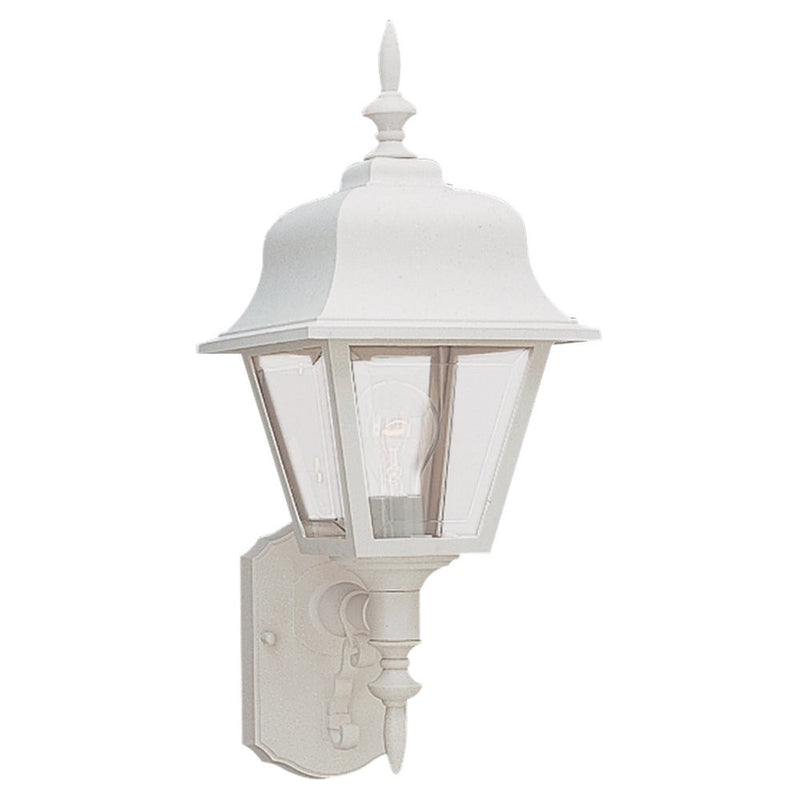 Generation Lighting 8765-15 One Light Outdoor Wall Lantern, White