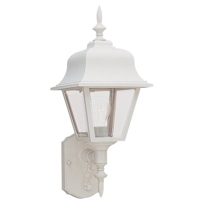 Generation Lighting 8765-15 One Light Outdoor Wall Lantern, White
