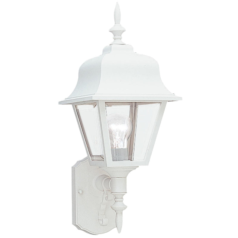 Generation Lighting 8765-15 One Light Outdoor Wall Lantern, White