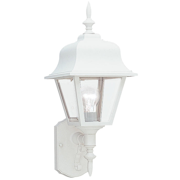 Generation Lighting 8765-15 One Light Outdoor Wall Lantern, White