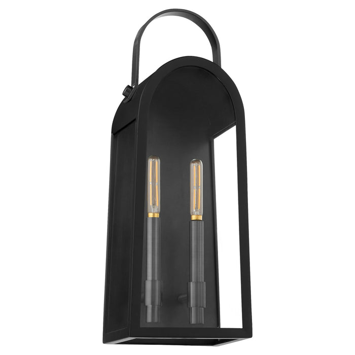 Quorum 72-20-59 Two Light Wall Mount, Matte Black