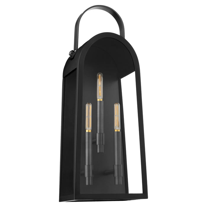 Quorum 72-25-59 Three Light Wall Mount, Matte Black