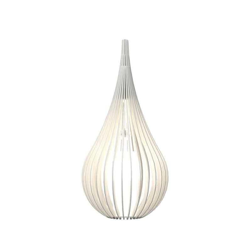 Accord Lighting 7021.47 One Light Table Lamp, Organic White