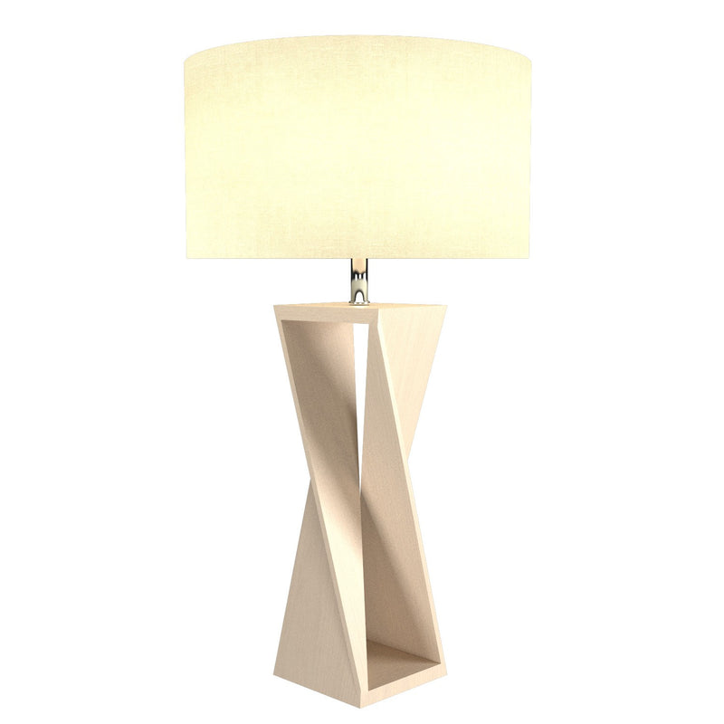 Accord Lighting 7044.48 One Light Table Lamp, Organic Cappuccino