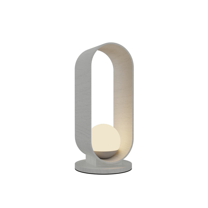 Accord Lighting 7064.47 One Light Table Lamp, Organic White