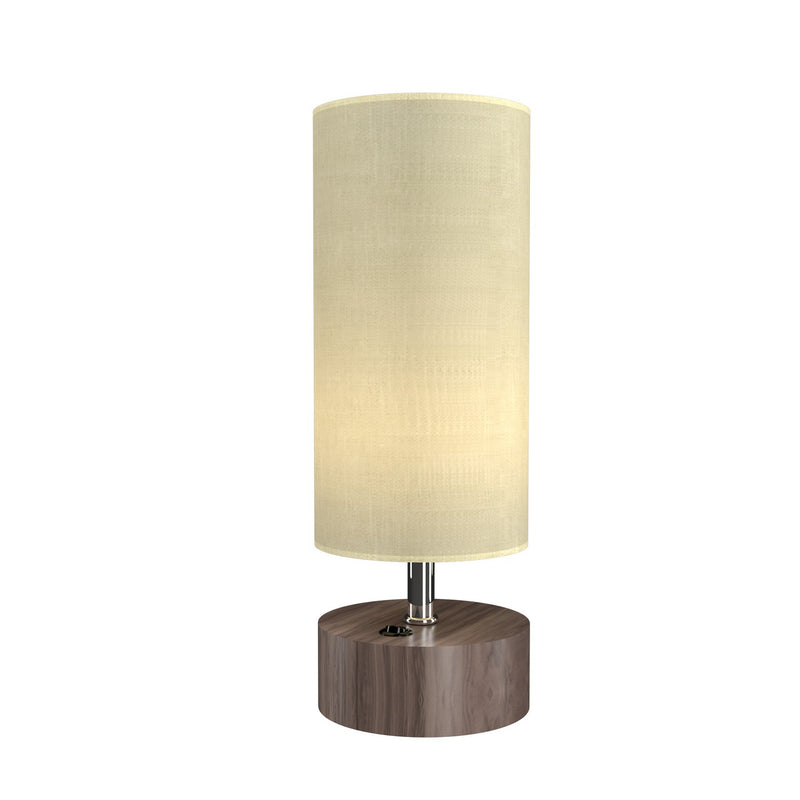 Accord Lighting 7100.18 LED Table Lamp, American Walnut