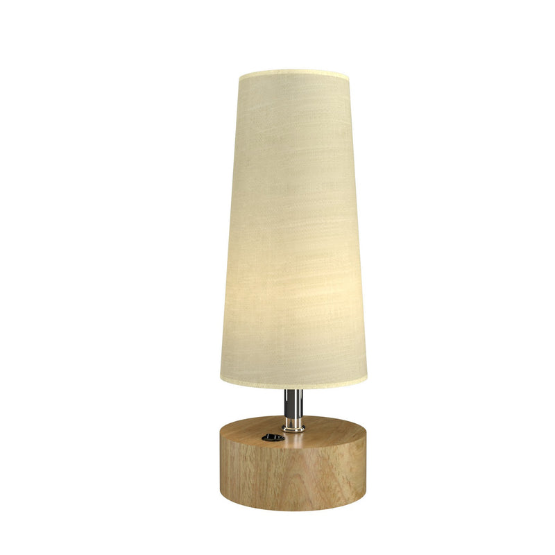 Accord Lighting 7101.09 LED Table Lamp, Louro Freijo