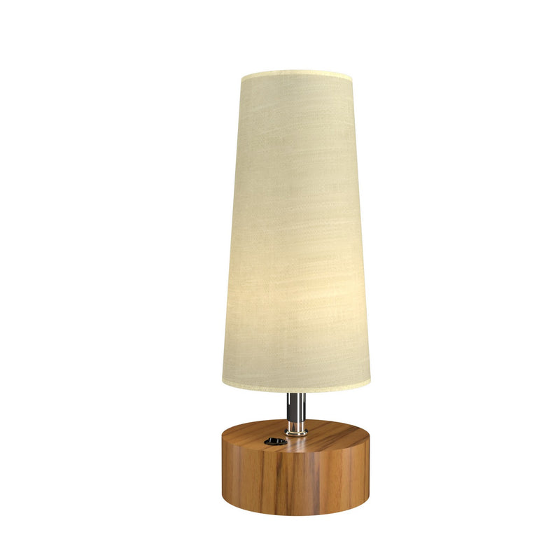 Accord Lighting 7101.12 LED Table Lamp, Teak