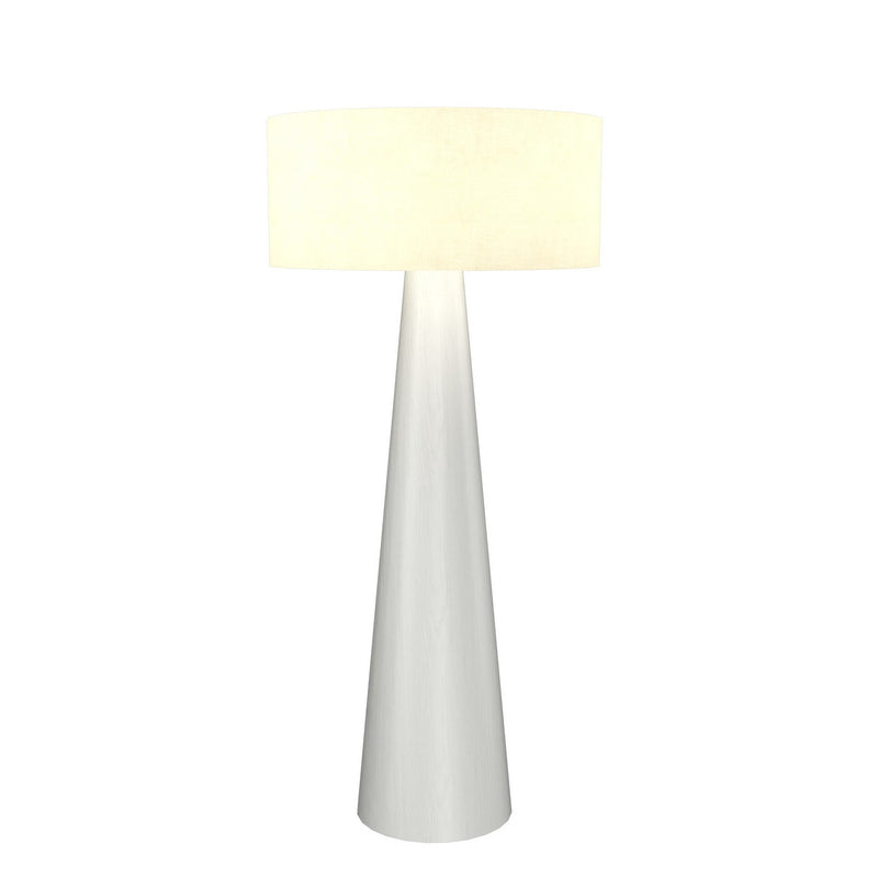 Accord Lighting 3004.47 One Light Floor Lamp, Organic White