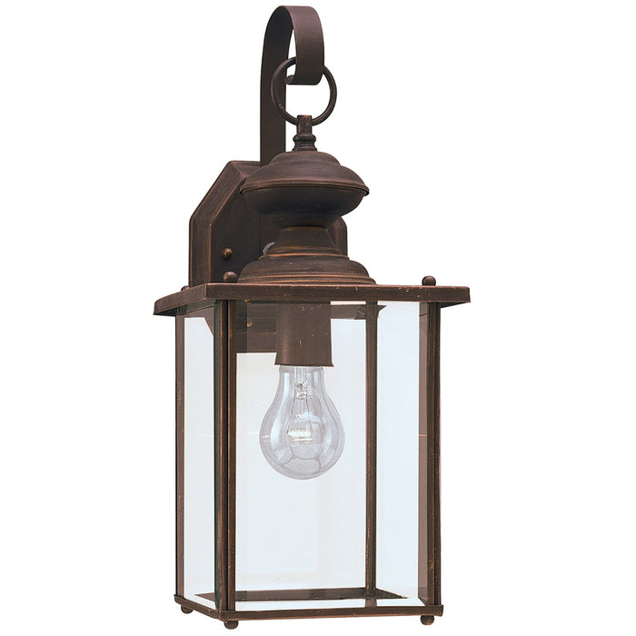 Generation Lighting 8458-71 One Light Outdoor Wall Lantern, Antique Bronze