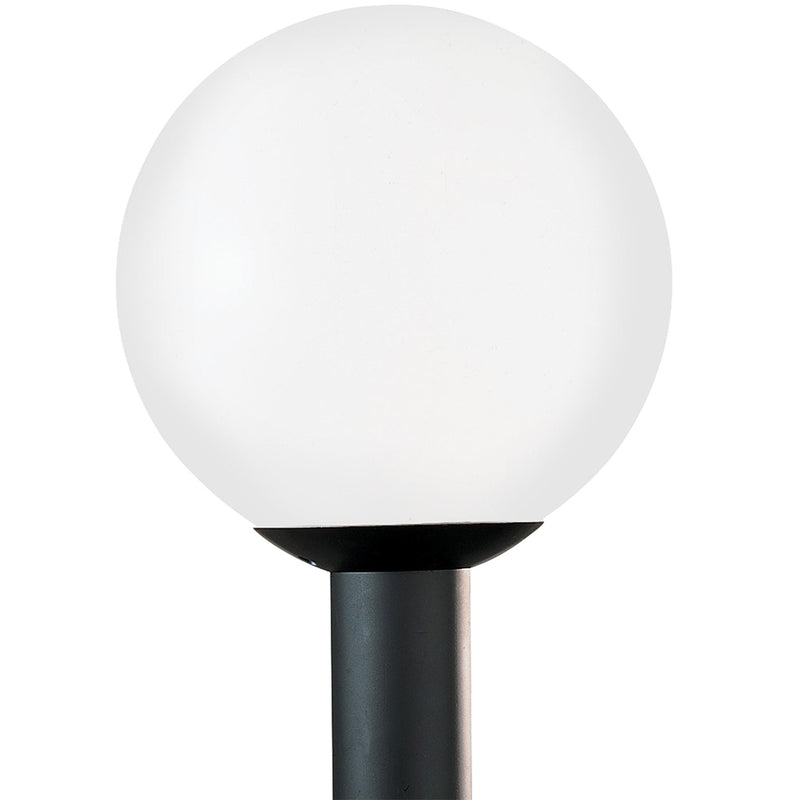 Generation Lighting 8254-68 One Light Outdoor Post Lantern, White Plastic