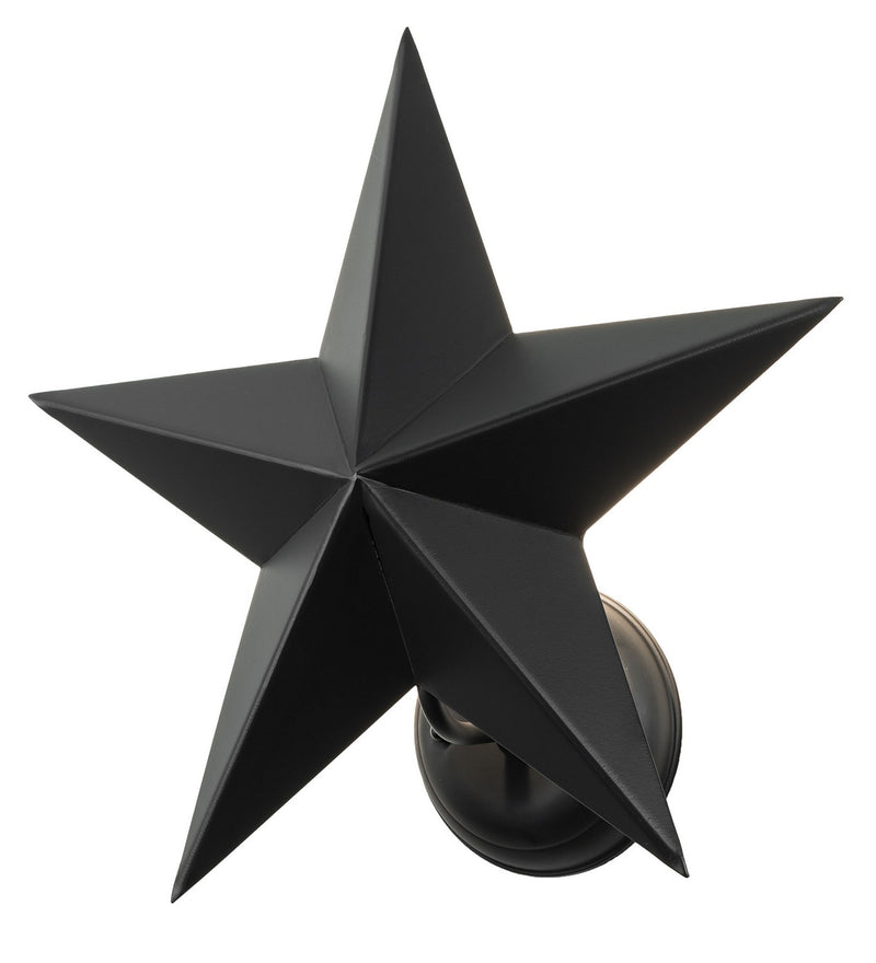 Meyda Tiffany 249904 One Light Wall Sconce, Solar Black