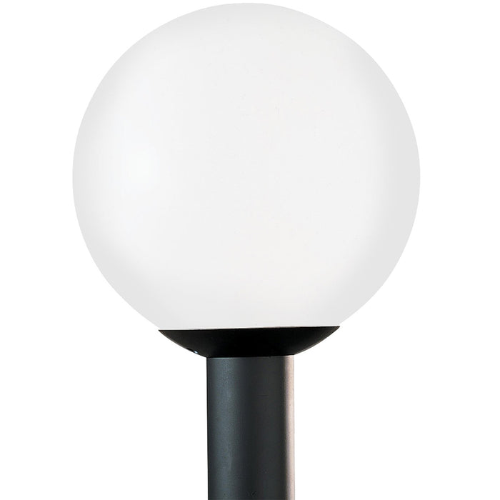 Generation Lighting 8254-68 One Light Outdoor Post Lantern, White Plastic