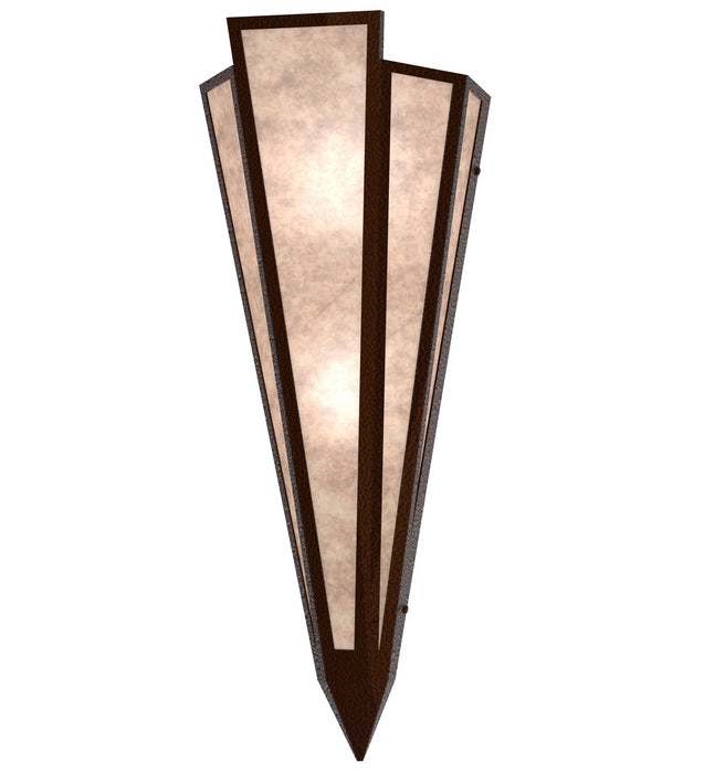 Meyda Tiffany 255788 Two Light Wall Sconce, Sepia Brown