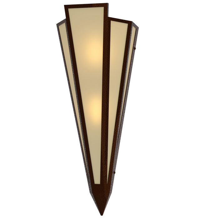 Meyda Tiffany 255792 Two Light Wall Sconce, Sepia Brown