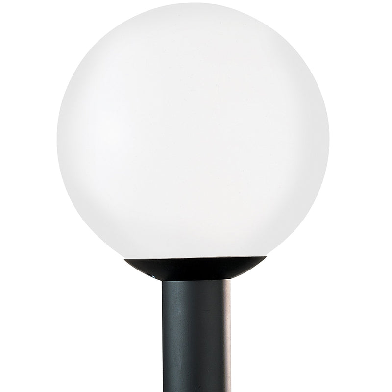 Generation Lighting 8252-68 One Light Outdoor Post Lantern, White Plastic