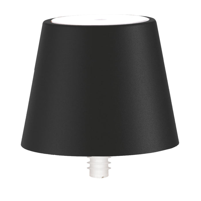 Zafferano LD0349D3 LED Table Lamp, Black