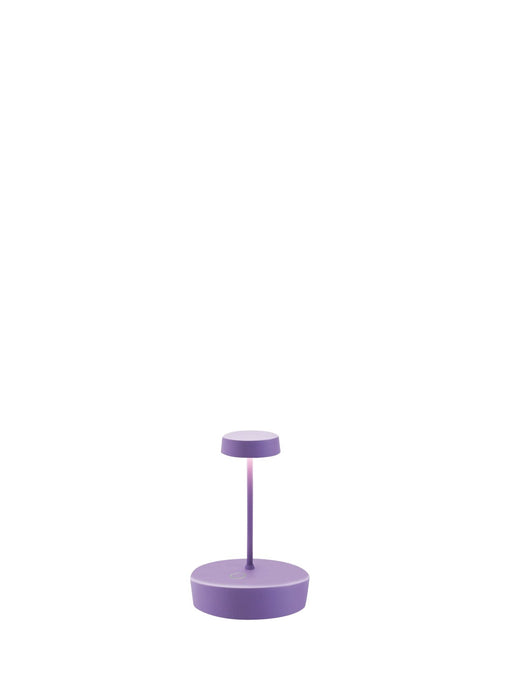 Zafferano LD1011L3 LED Table Lamp, Lilac