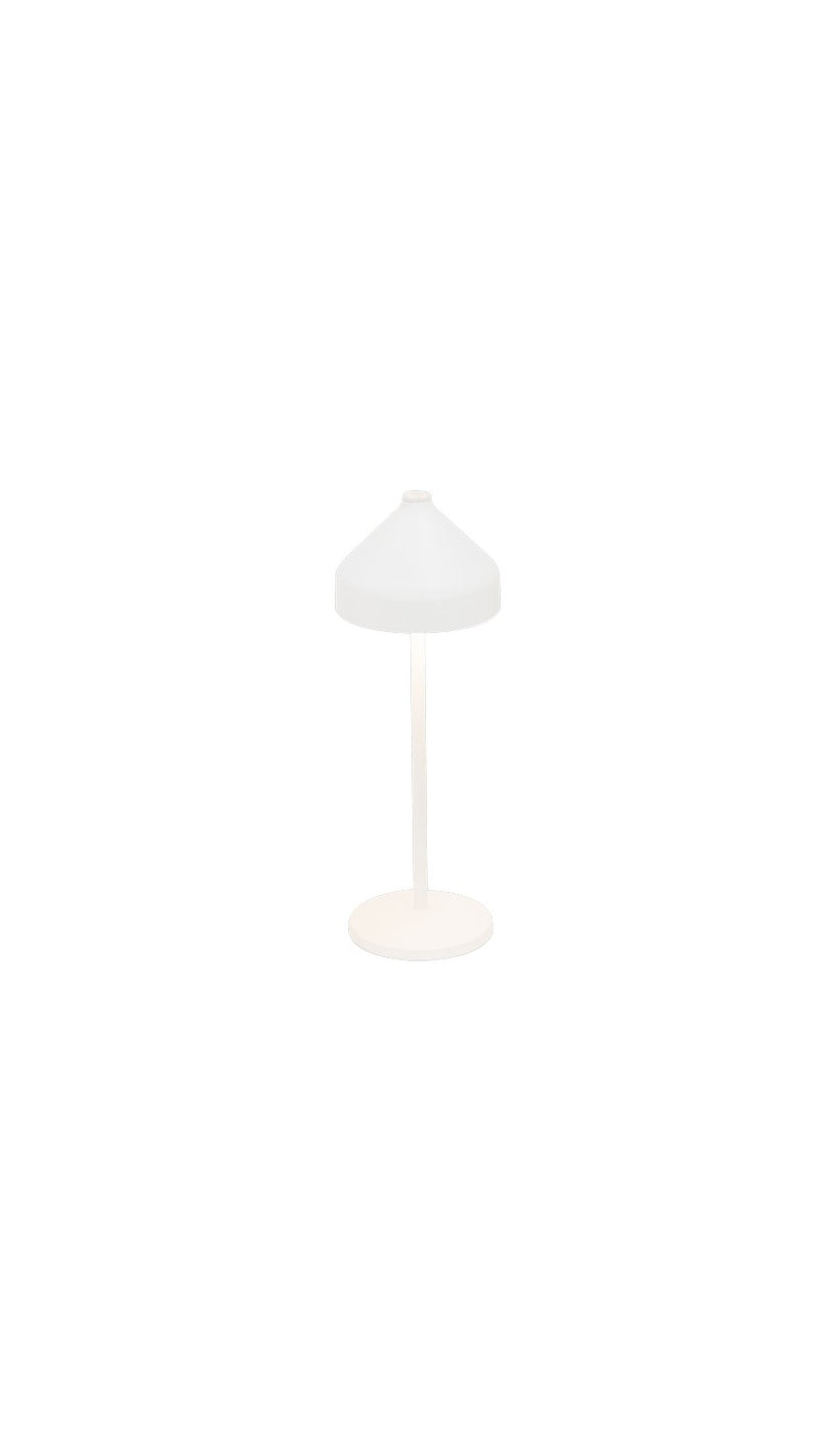 Zafferano LD1090B3 LED Table Lamp, White