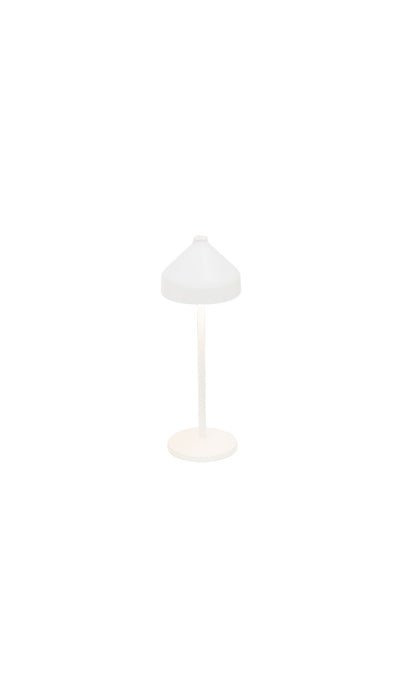 Zafferano LD1090B3 LED Table Lamp, White