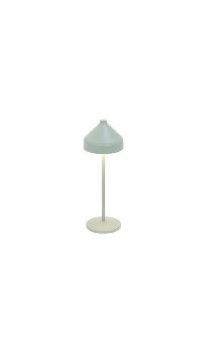 Zafferano LD1090V3 LED Table Lamp, Mint Green