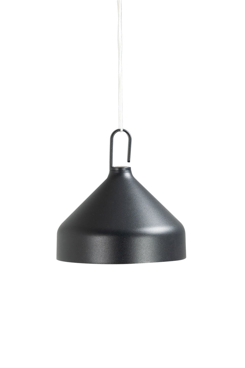 Zafferano LD1091D3 LED Hanging Lantern, Black