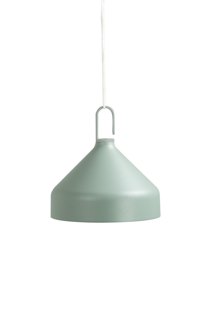 Zafferano LD1091V3 LED Hanging Lantern, Mint Green