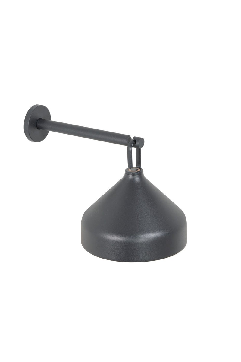 Zafferano LD1092D3 LED Wall Lamp, Black