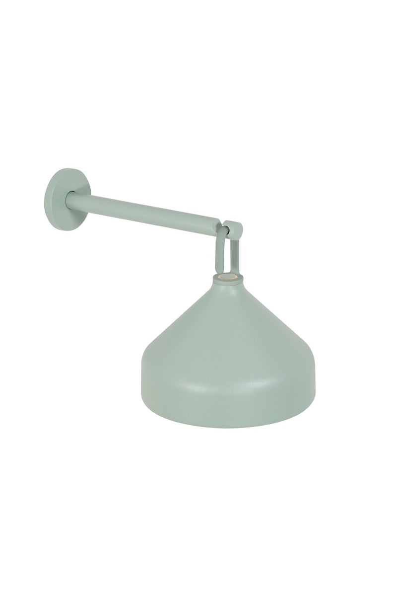 Zafferano LD1092V3 LED Wall Lamp, Mint Green