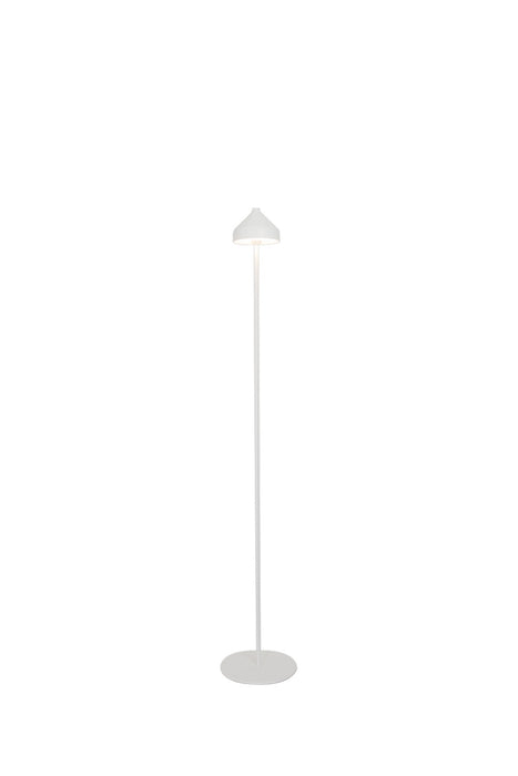 Zafferano LD1096B3 LED Floor Lamp, White